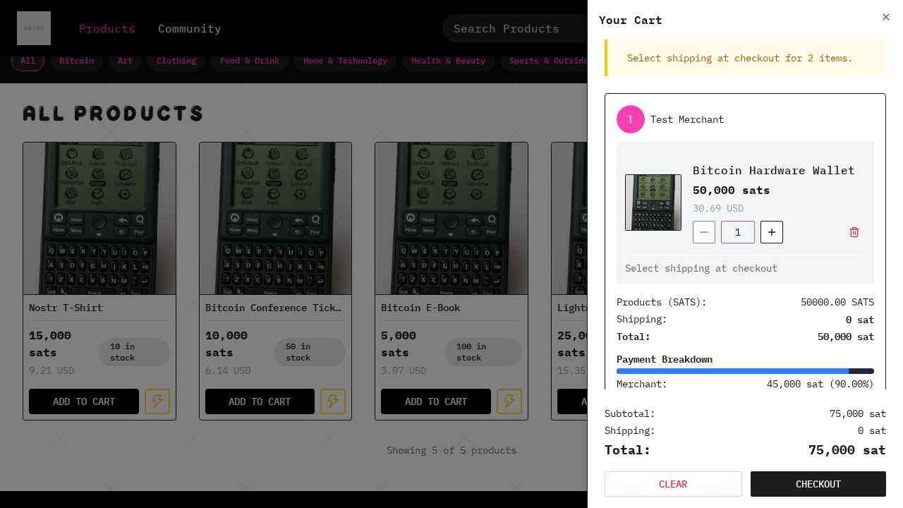 can complete multi-seller checkout with all invoices